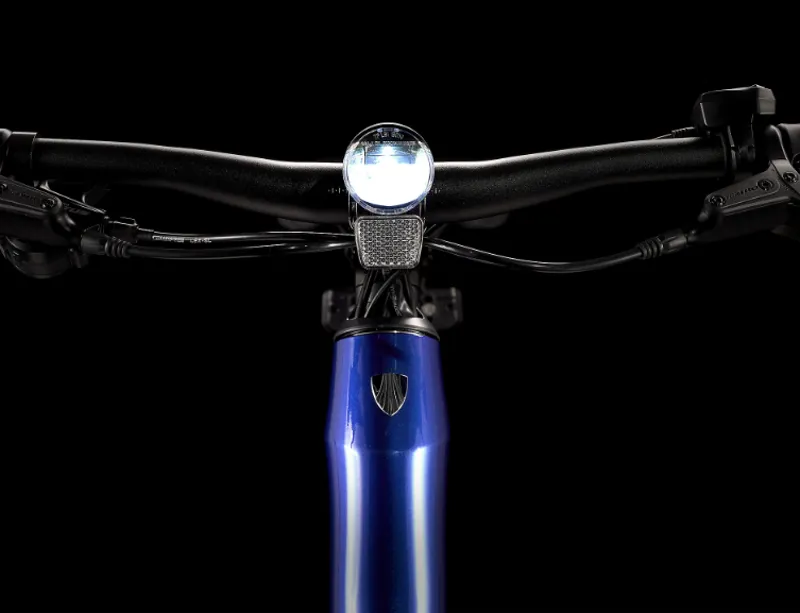 Trek Dual Sport+ 2 Hybrid Electric Bike 2025 in Hex Blue-7